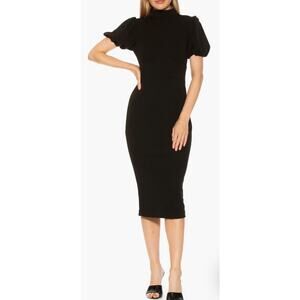 Alexia Admor | Dresses | Nwt Alexia Admor Mockneck Draped Midi Dress With  Side Slits Size 6 | Poshmark